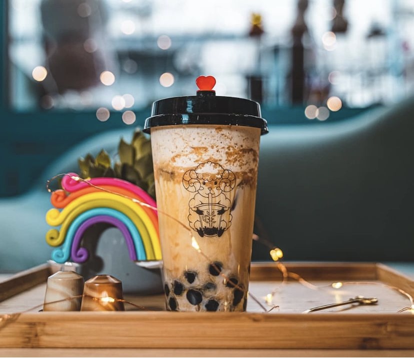 Un bubble tea au salon de thé Quoi Thé