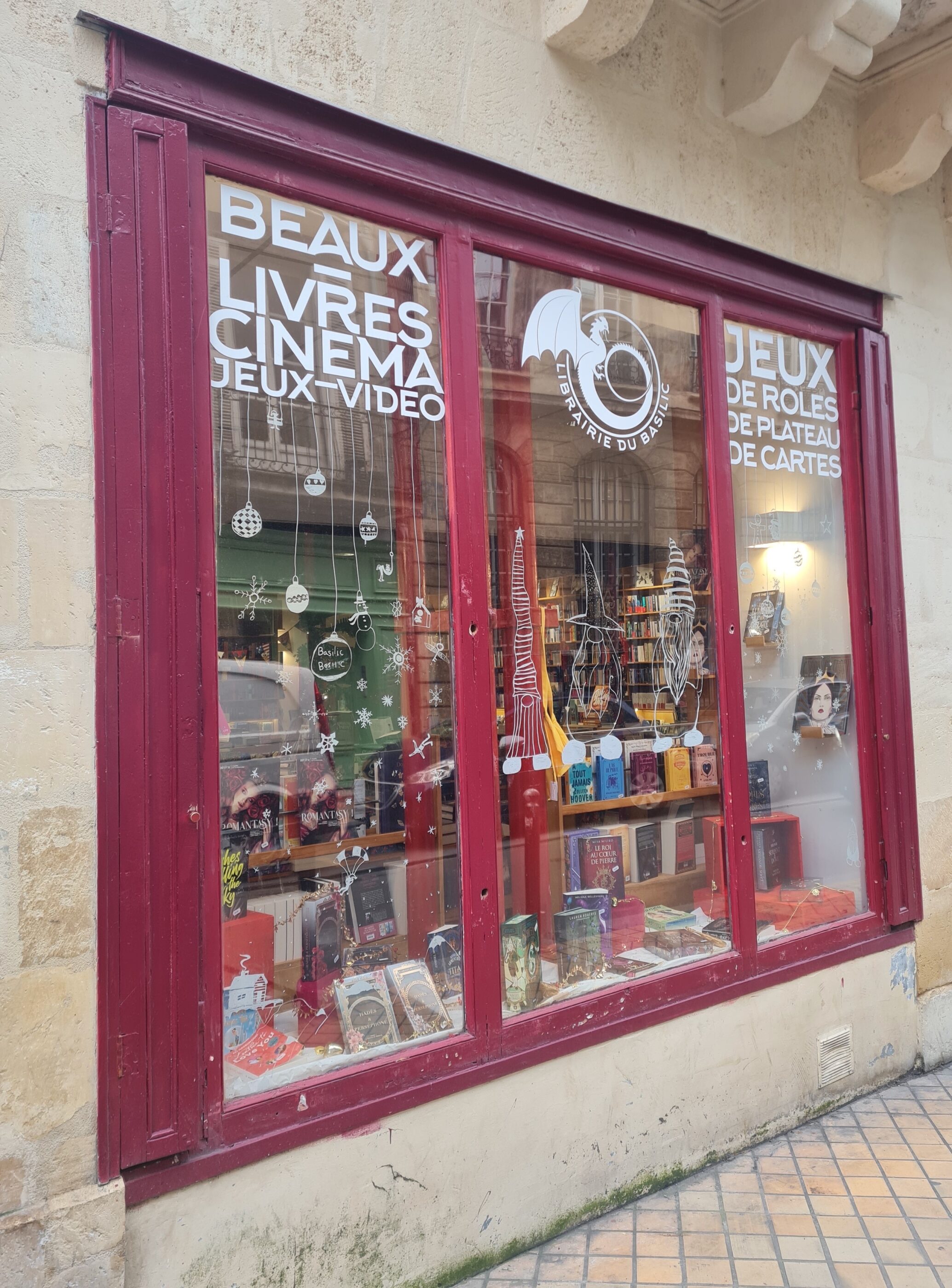 Librairie à Bordeaux Le Basilic