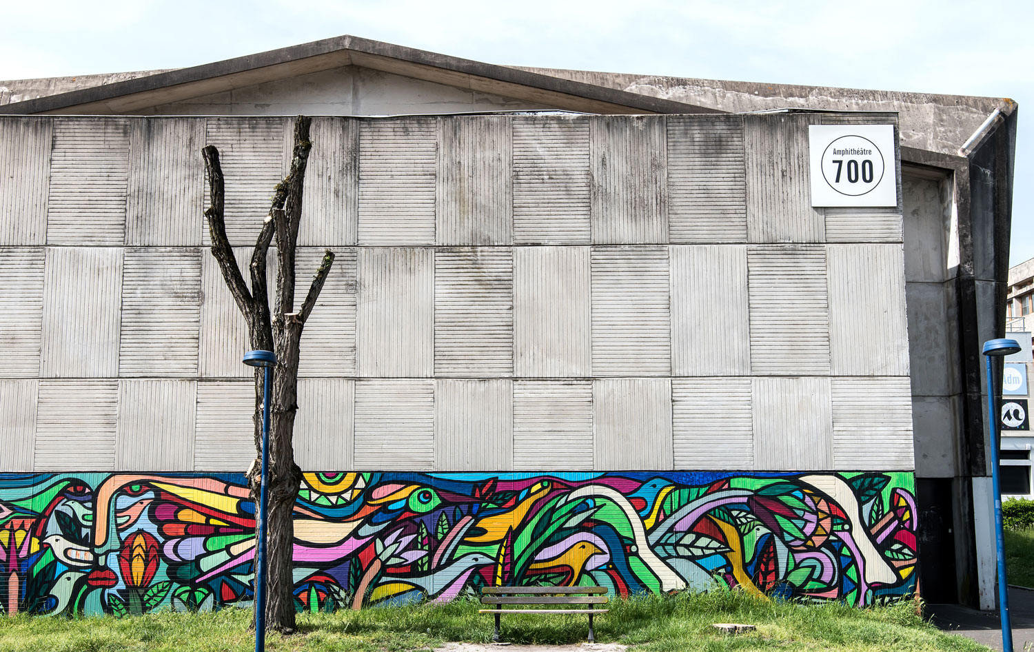 Amphi 700 campus Bordeaux