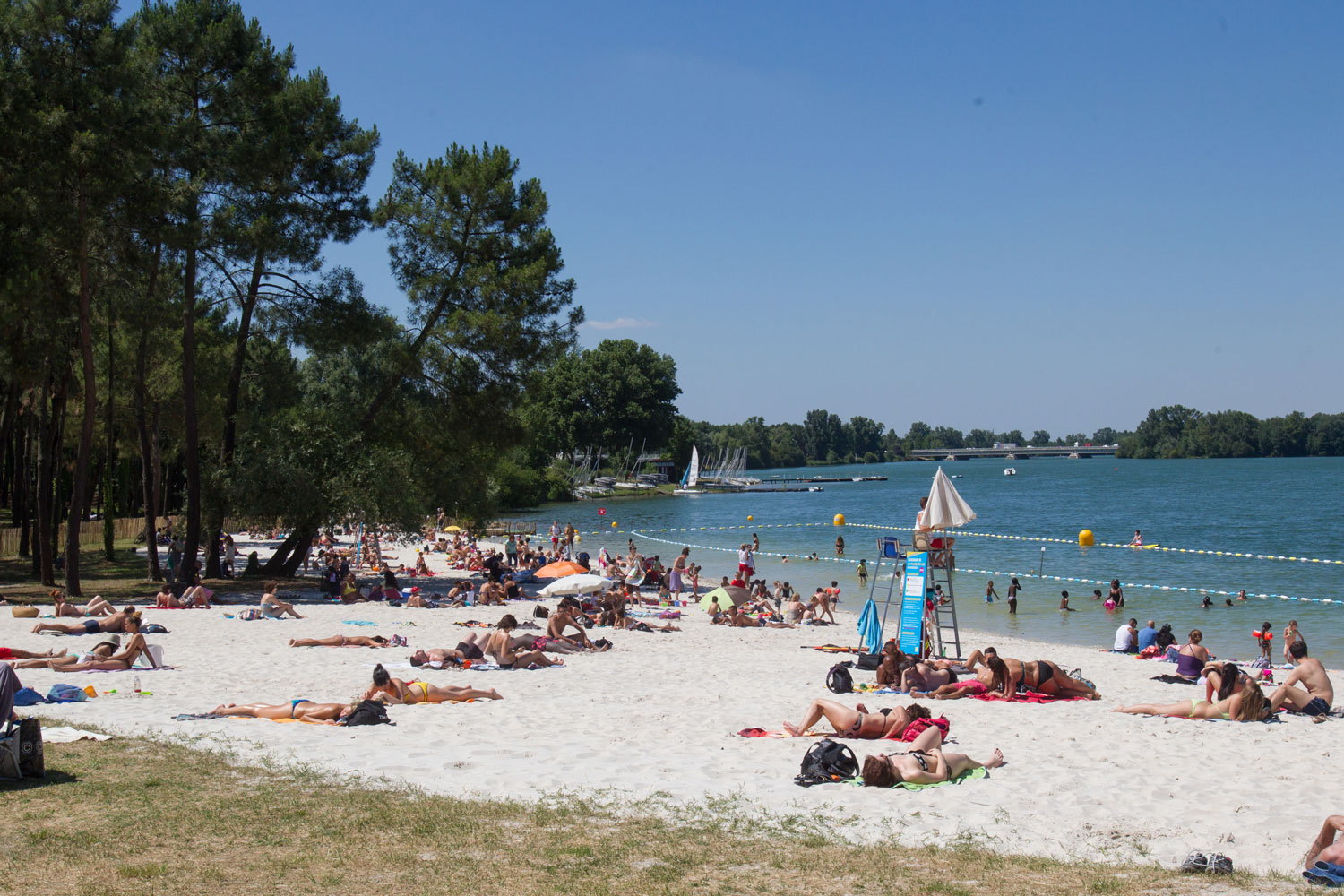 Un air de vacances au lac de Bordeaux