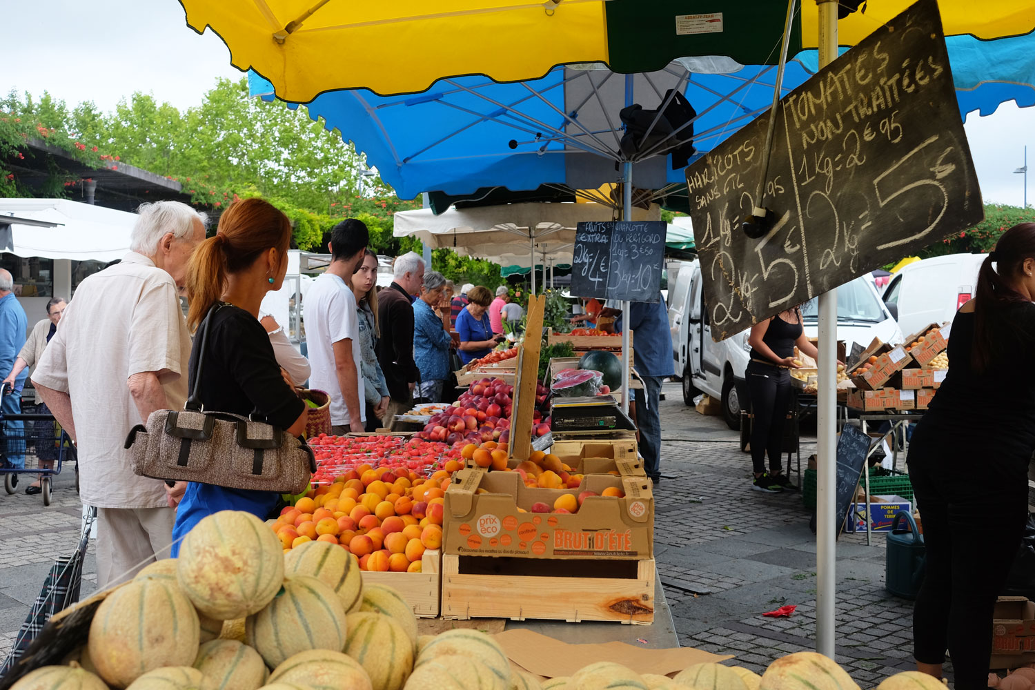 Y’a quoi dans ton panier ? Au marché de Bruges