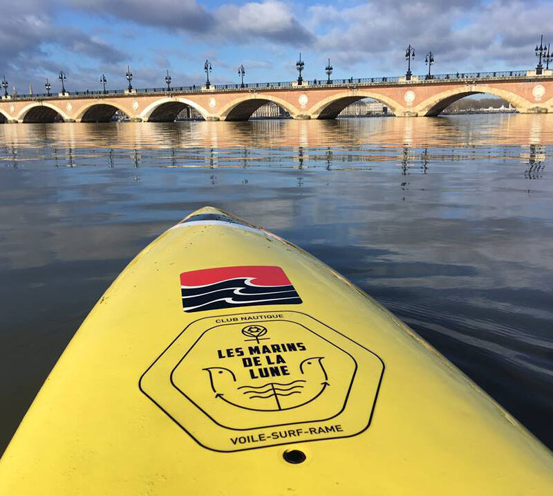 Stand up paddle sur la Garonne