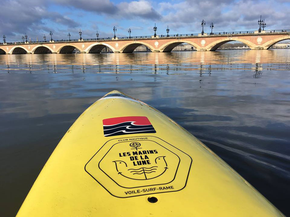 Stand up paddle sur la Garonne