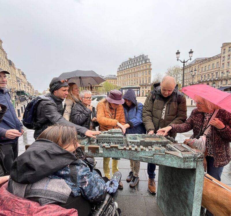 Visite sensorielle Bordeaux