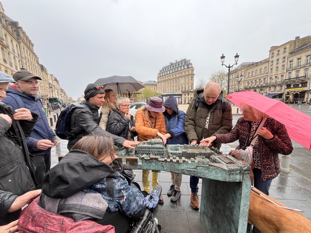 Visite sensorielle Bordeaux