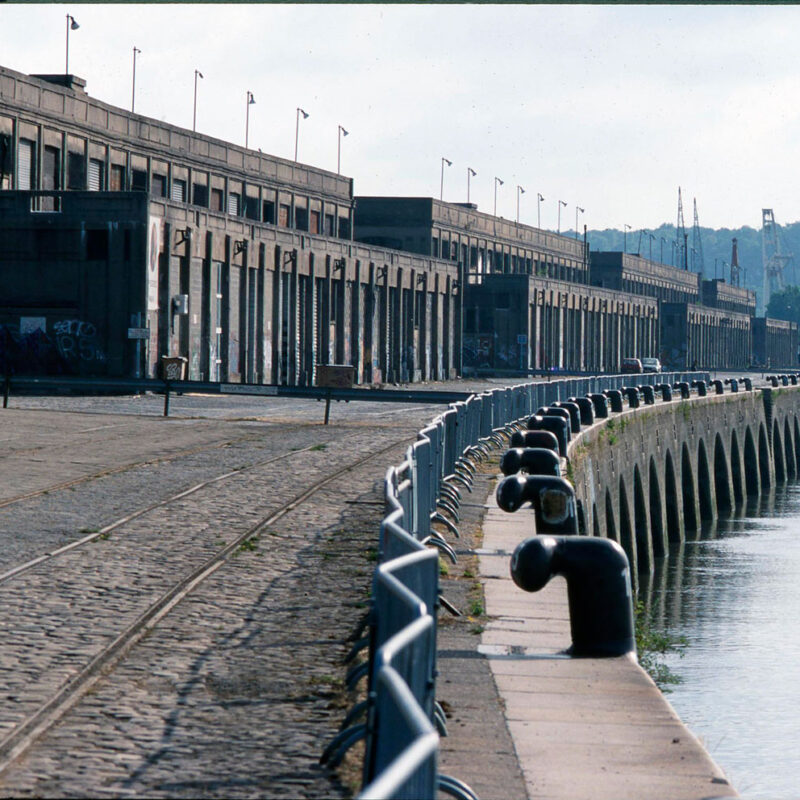 Les quais de Bordeaux avant après