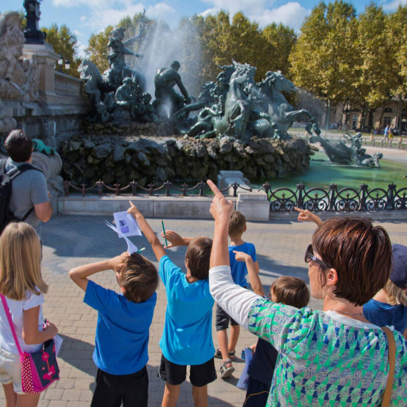 visite guidée pour enfants Bordeaux