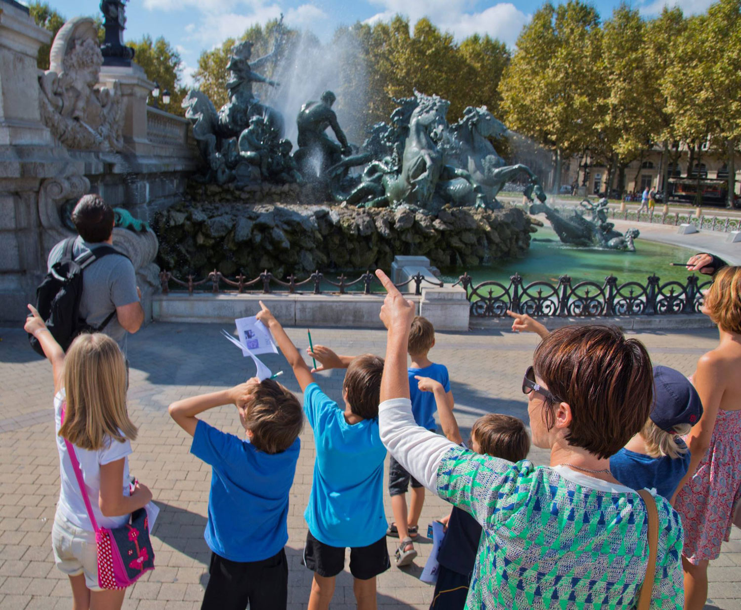 visite guidée pour enfants Bordeaux