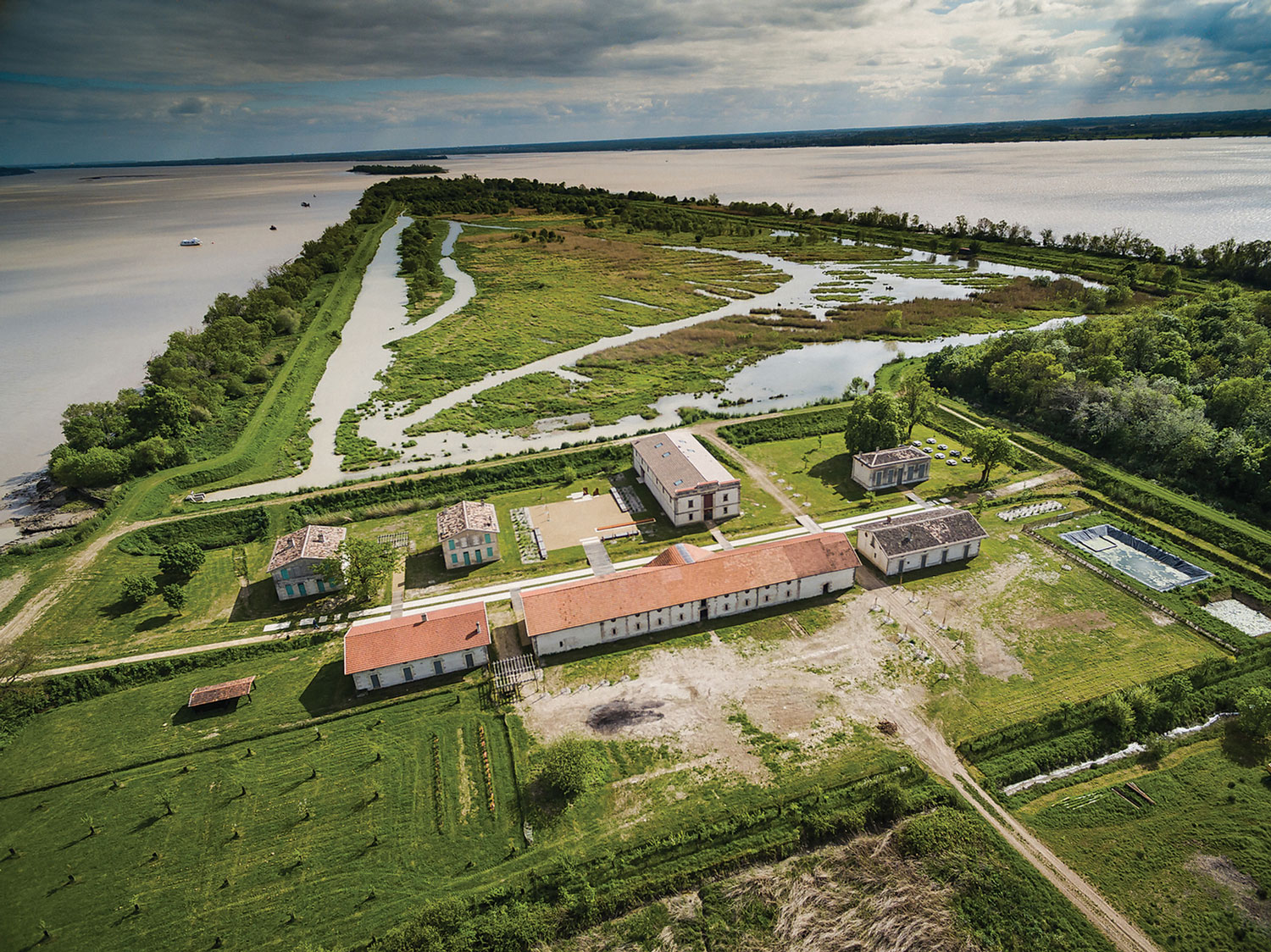 les îles de l'estuaire de la Gironde