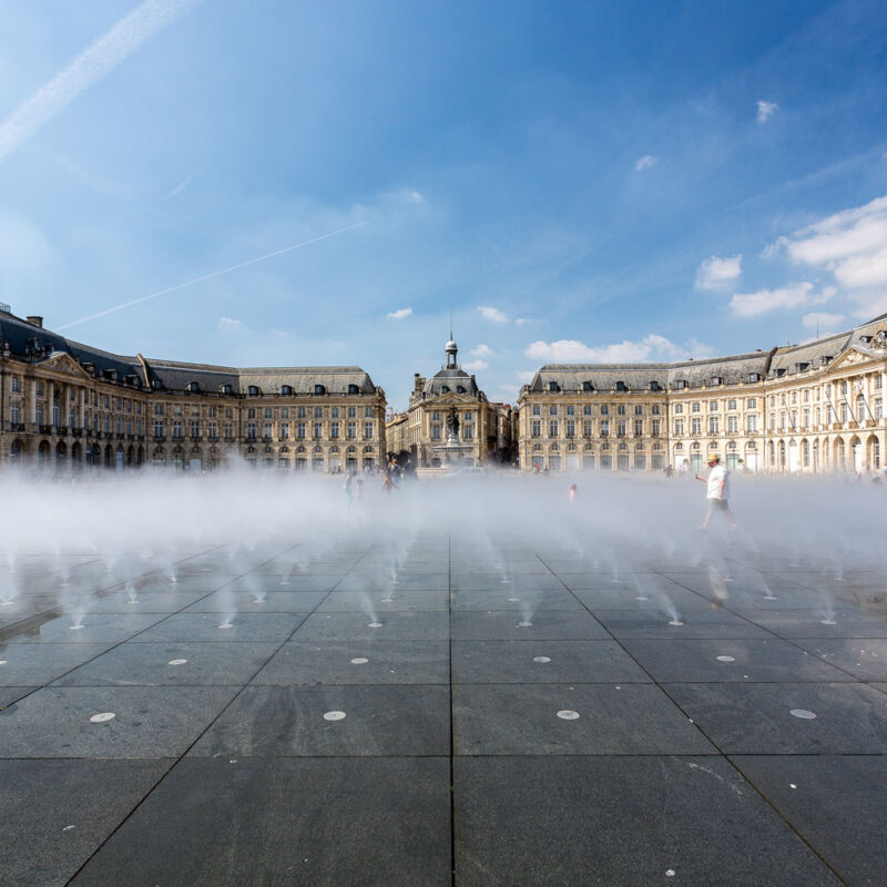 miroir d'eau de Bordeaux