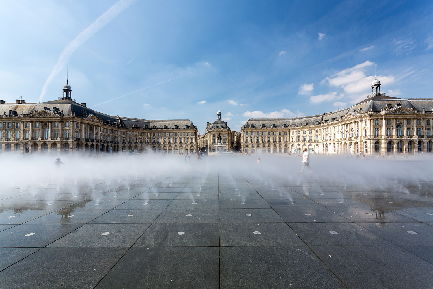 miroir d'eau de Bordeaux