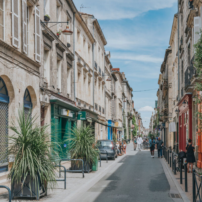 balade à Bordeaux en été