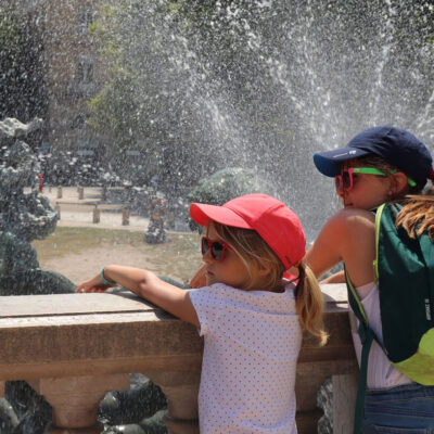 Bordeaux, un jour d’été avec les enfants