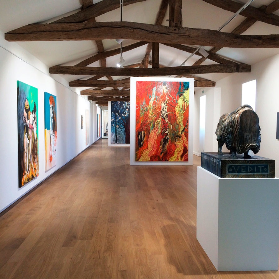 expositions d'art contemporain dans le vignoble