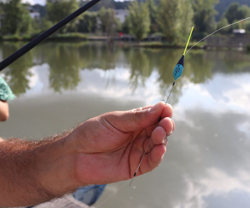 Préparation d'une ligne de pêche - Bordeaux métropole