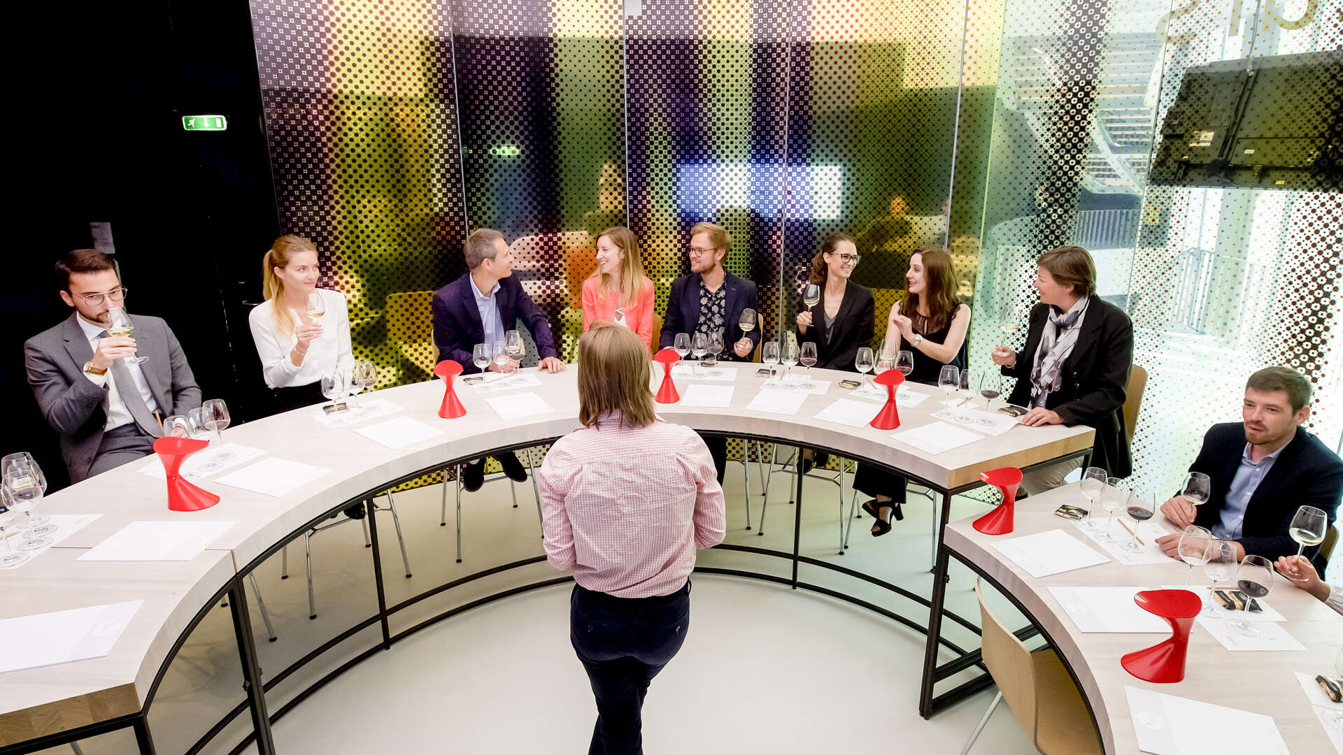 Dégustation à la cité du vin