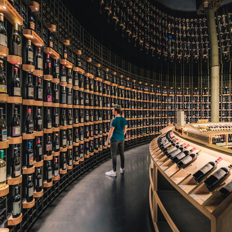 Cité du vin bordeaux cave