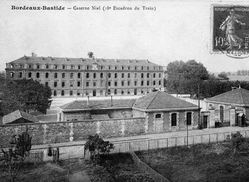 La Caserne Niel sur la rive droite de bordeaux