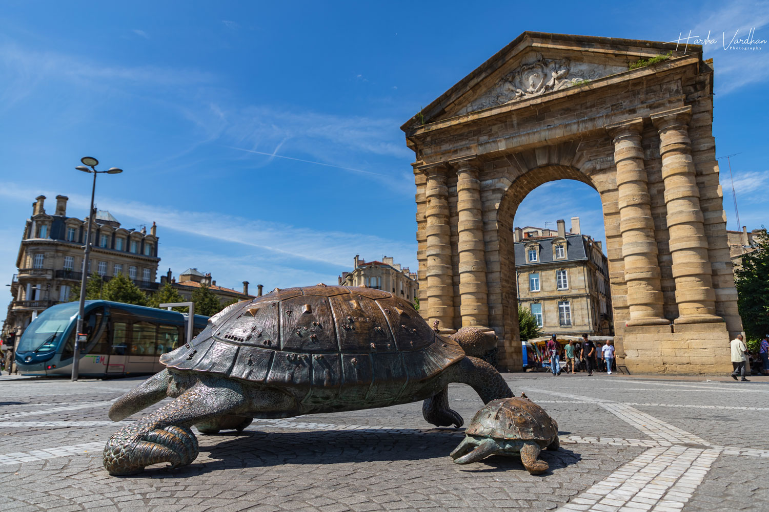 Place de la victoire à Bordeaux aujourd'hui