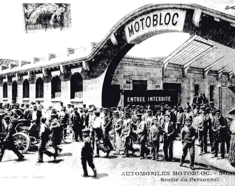 Motobloc à bordeaux rive droite