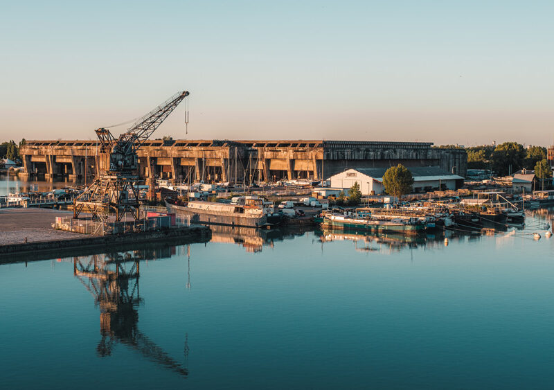 l'histoire de la base sous-marine à Bordeaux