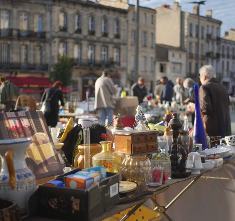 Saint michel bordeaux puces