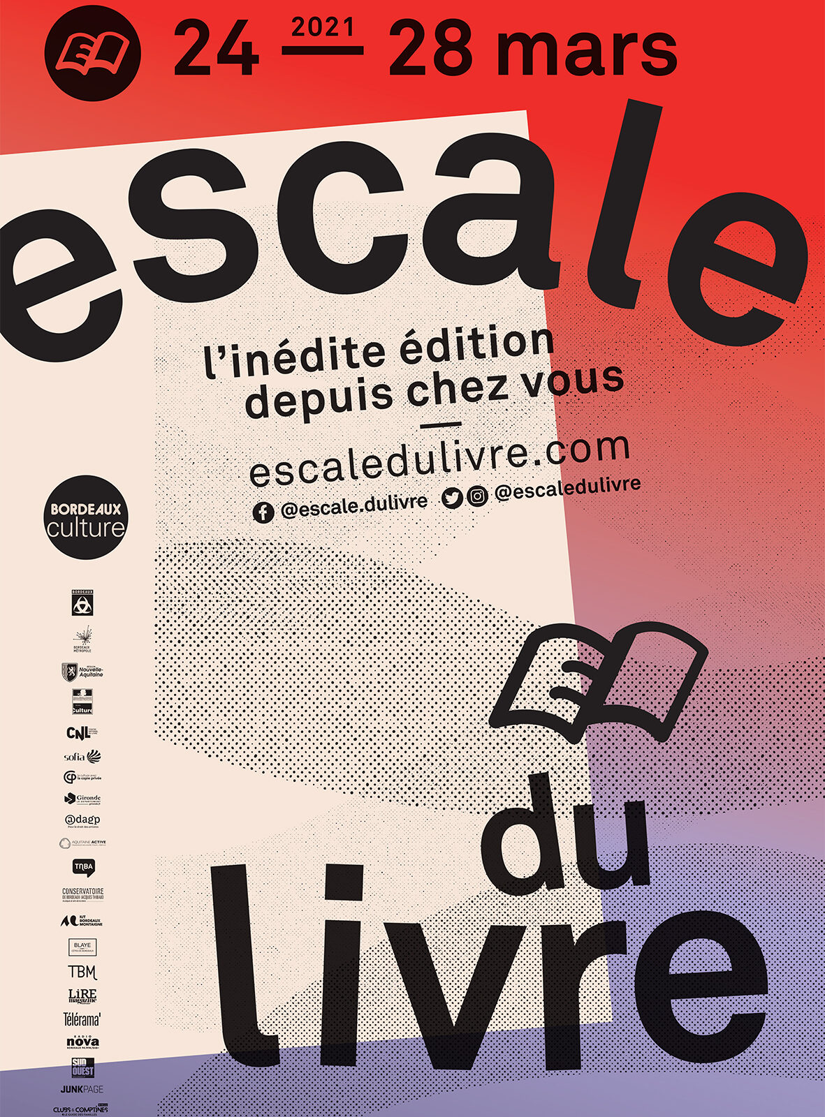 L’Escale du livre version 2021 amarre chez vous !
