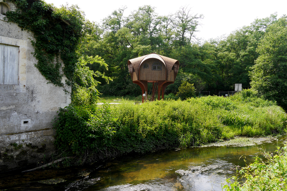 refuge en bois hébergements insolites à Bordeaux