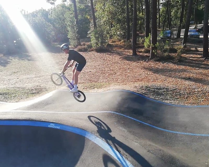 Pumptrack du l'ecosite du Bourgailh