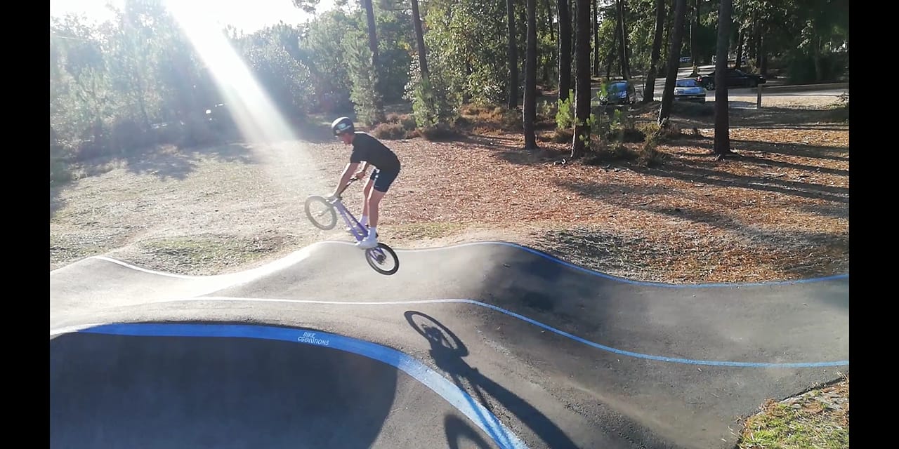 Pumptrack du l'ecosite du Bourgailh