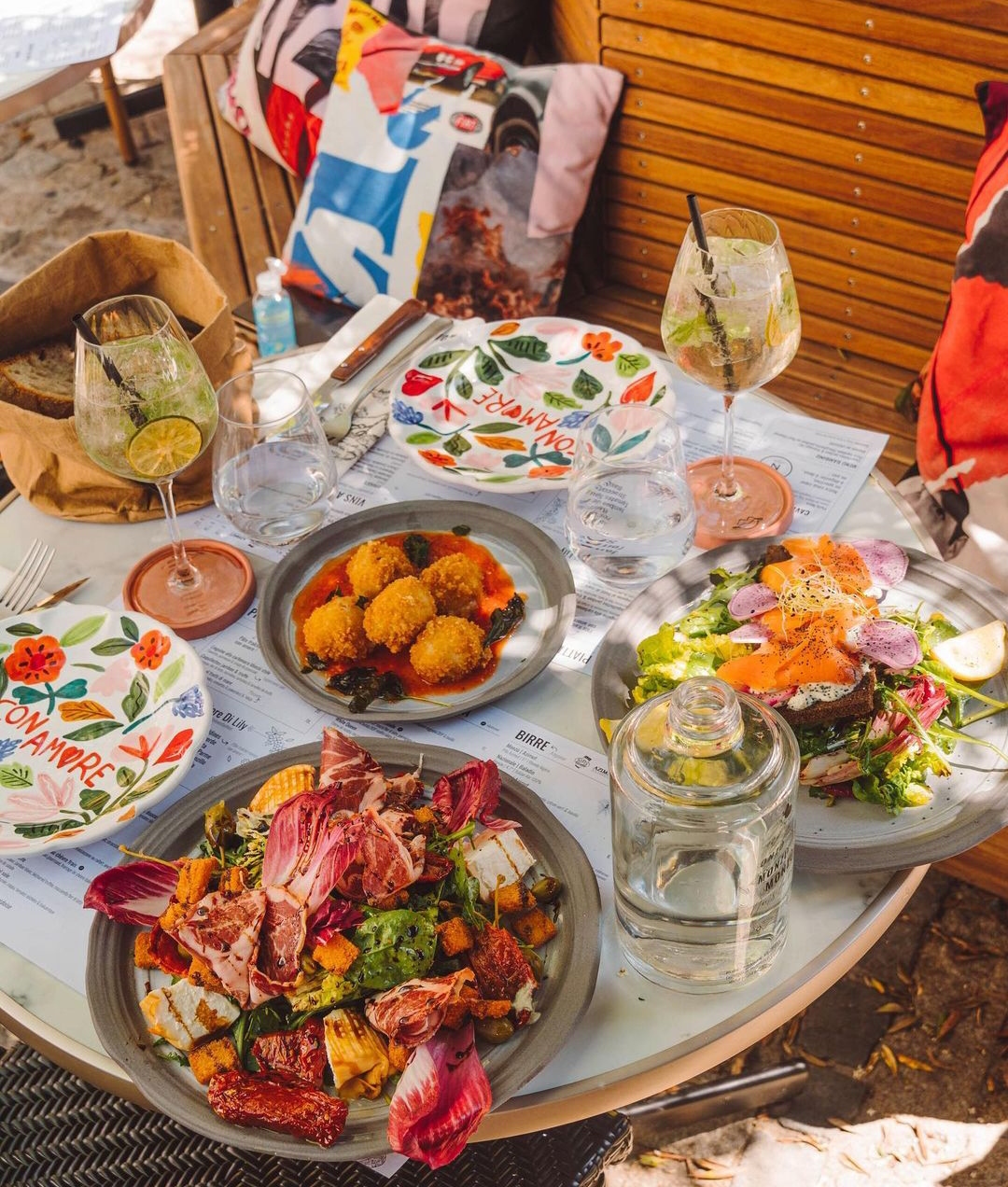 restaurant Monzu Bordeaux terrasse