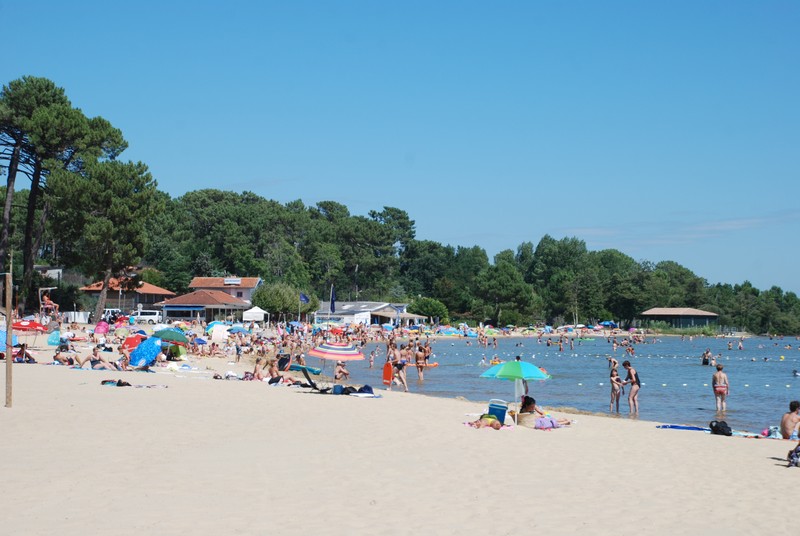 lac de Cazaux autour de Bordeaux