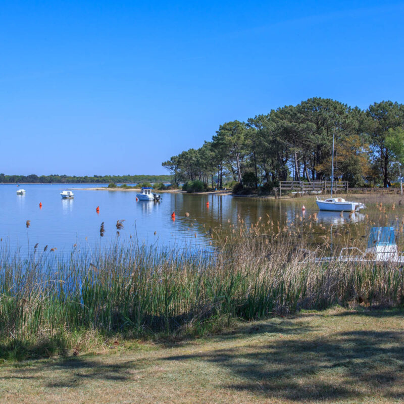 Lac d'Hourtin aux alentours de Bordeaux