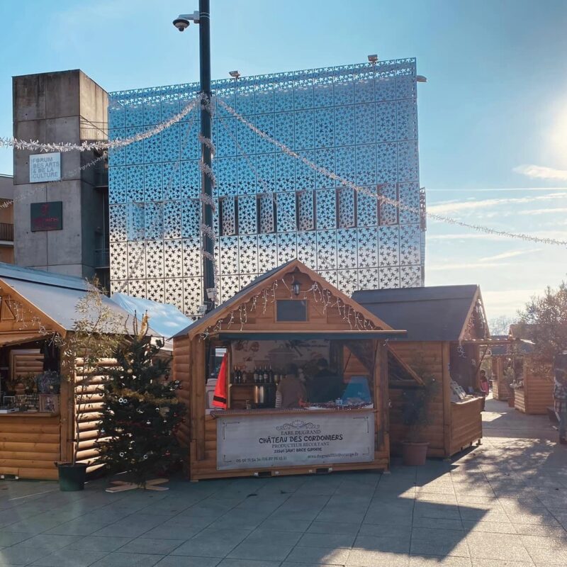 Marché de Noël proche de Bordeaux