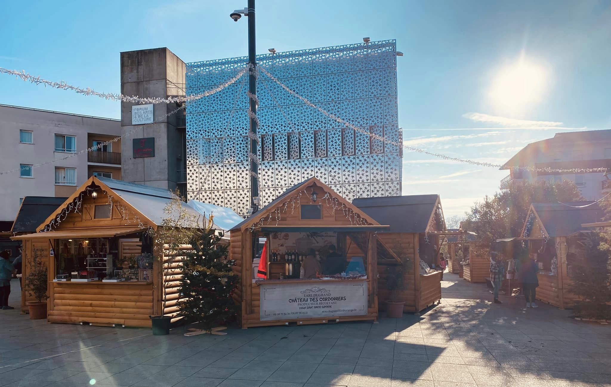 Marché de Noël proche de Bordeaux