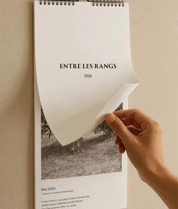 Calendrier Entre les rangs