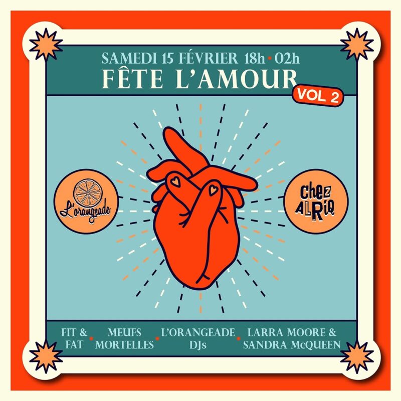 © L'orangeade soirée saint valentin