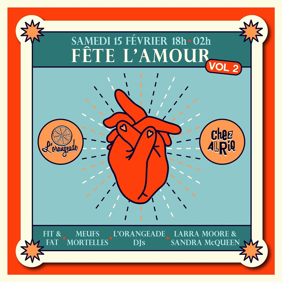 © L'orangeade soirée saint valentin