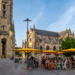 La place Saint Michel à Bordeaux