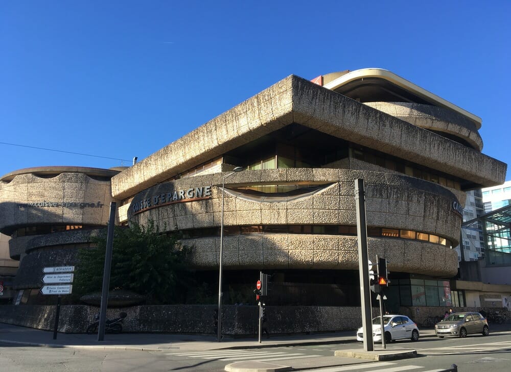 L'ancienne Caisse d'Epargne de Meriadeck - Architecte Lay 1977