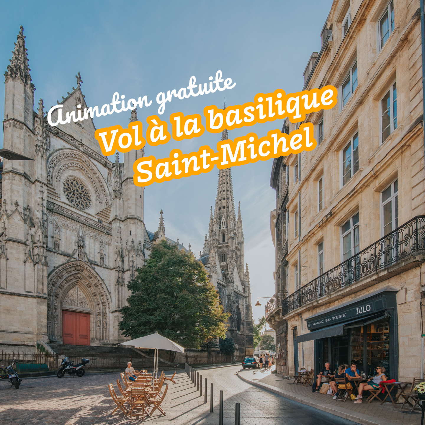 Vol à la basilique Saint-Michel – Une animation gratuite dans le cadre de l’Escale du livre
