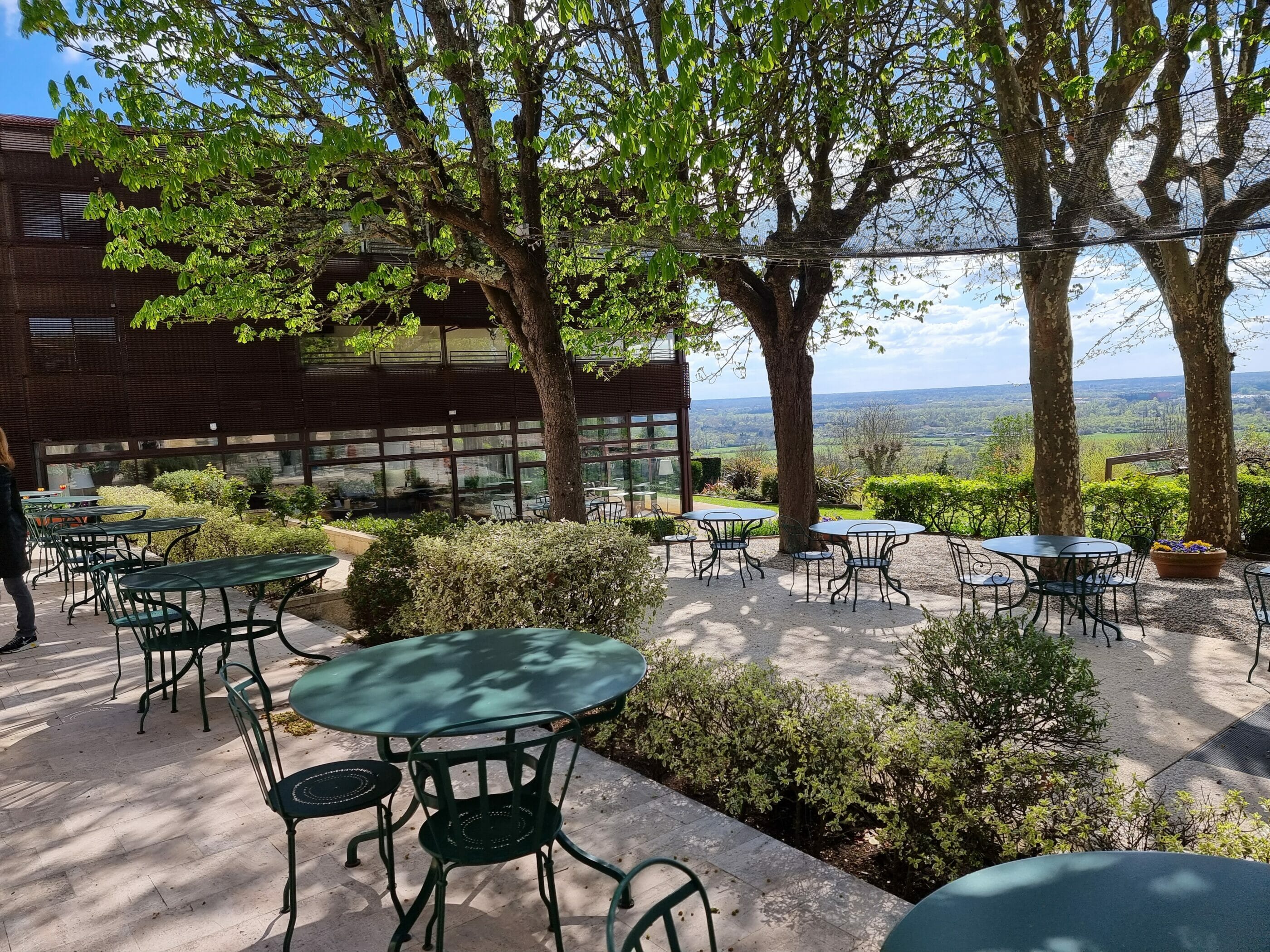 Terrasse du Saint-James et sa vigne