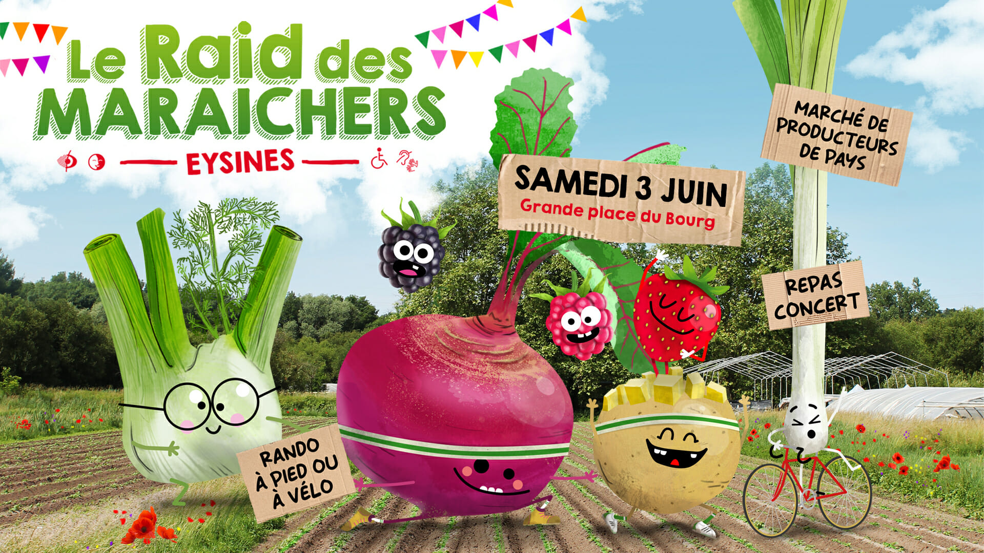 Raid des maraîchers à Eysines week-end Bordeaux 3 juin