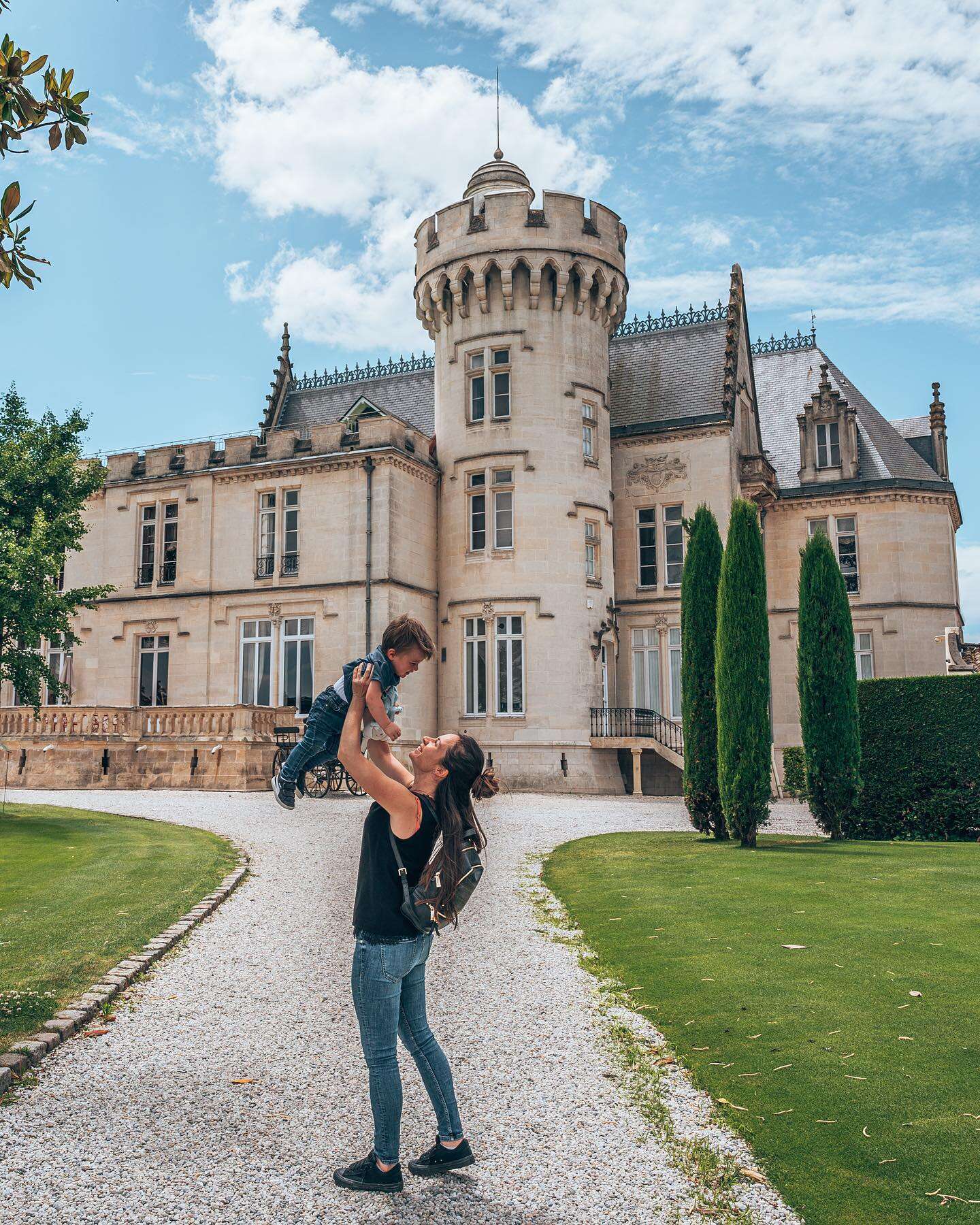 activité : visiter un château avec das enfants