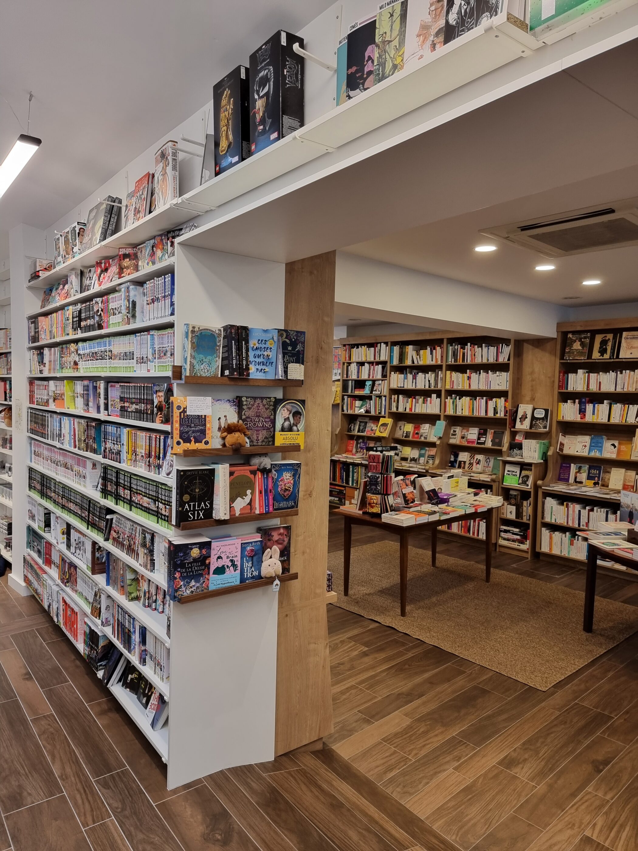 Librairies autour de Bordeaux