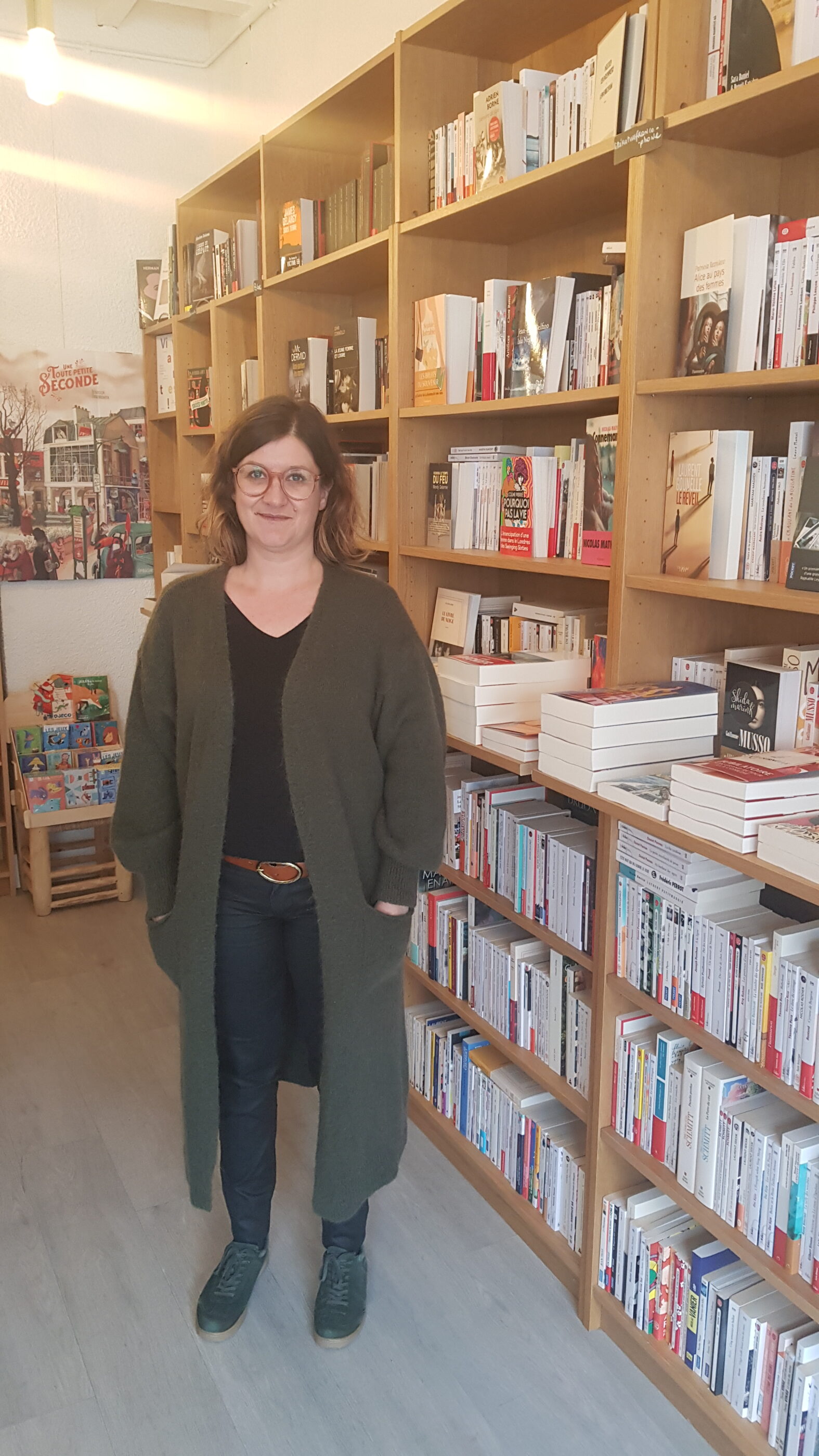 Mathilde, Libraire de Lisons sous la Pluie