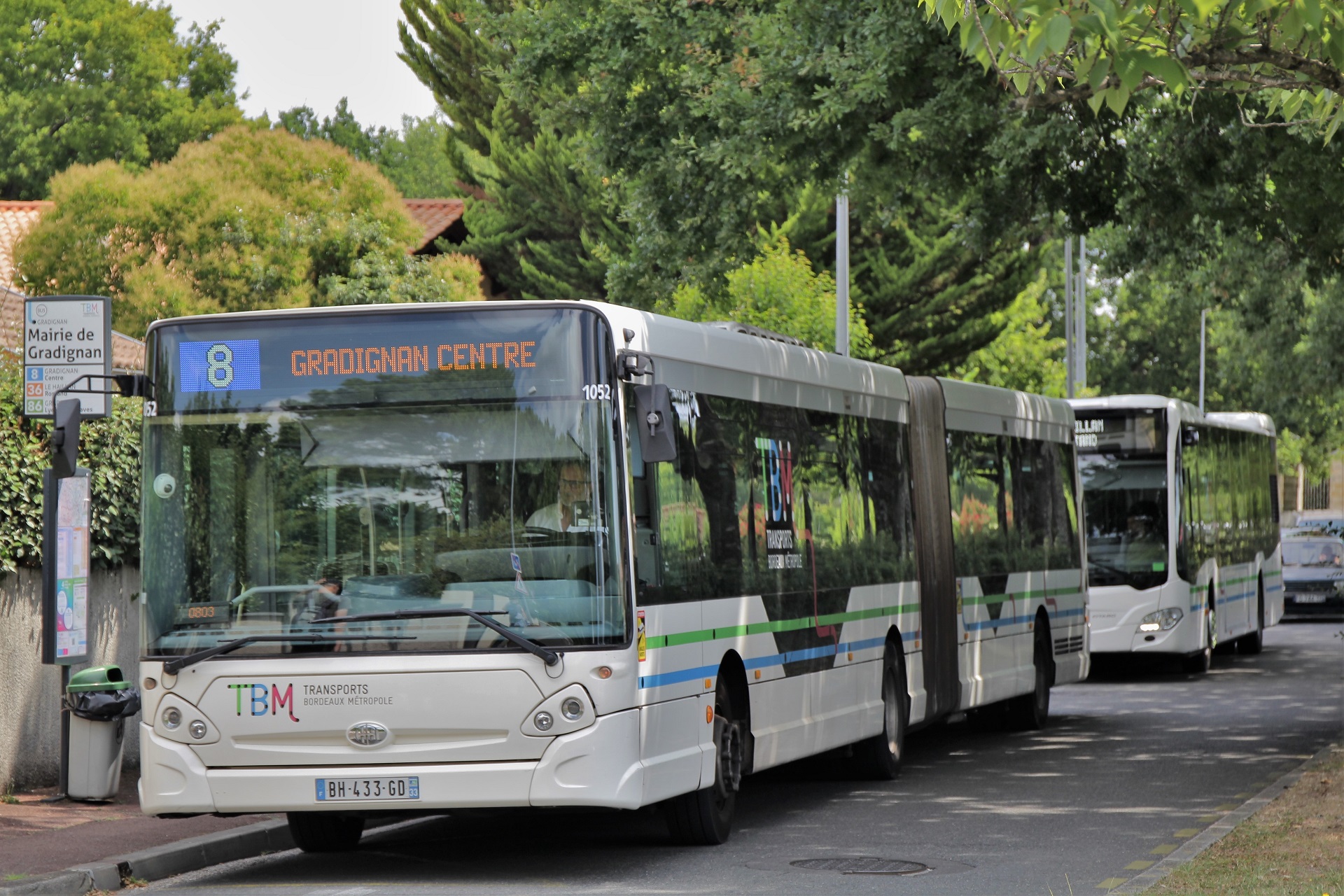 Balade à Gradignan avec le bus 8