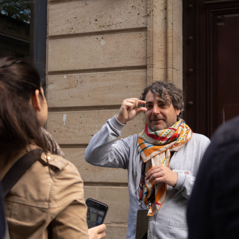 Nicolas Pujo-Sarrazin, guide conférencier