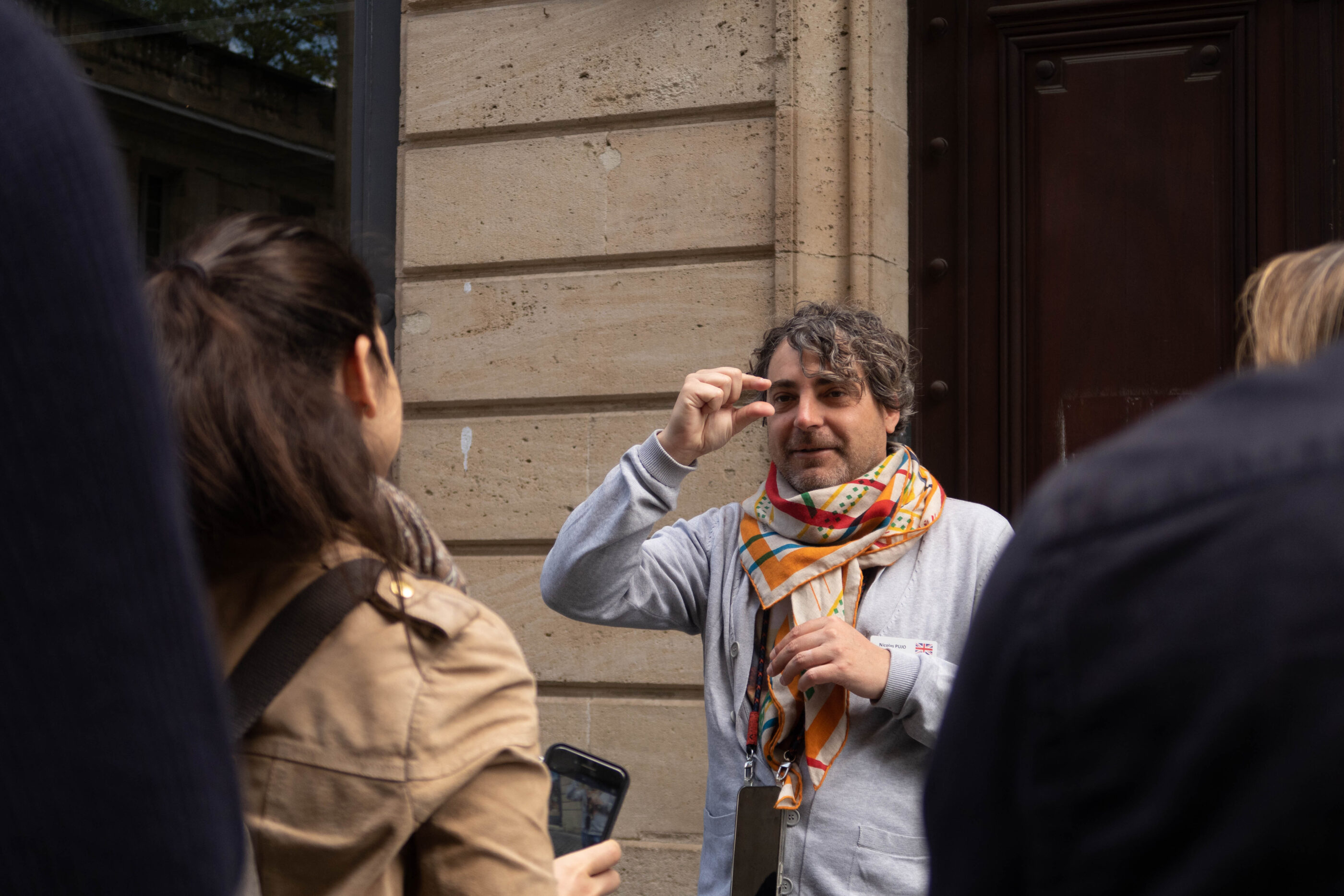 Nicolas Pujo-Sarrazin, guide conférencier