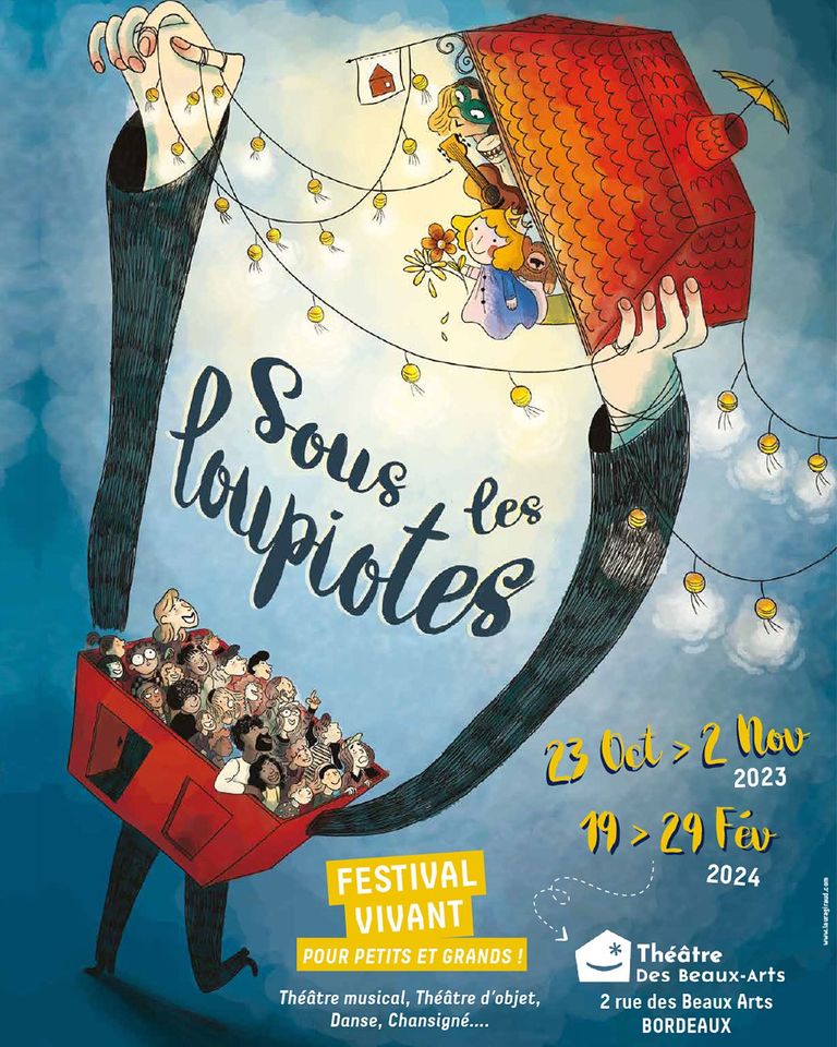 festival sous les loupiotes 2023 sortie enfants Bordeaux